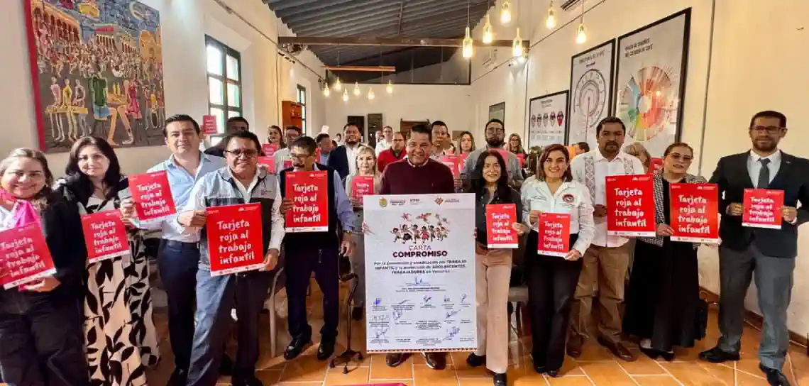 Veracruz refrenda compromiso con la erradicación del trabajo infantil