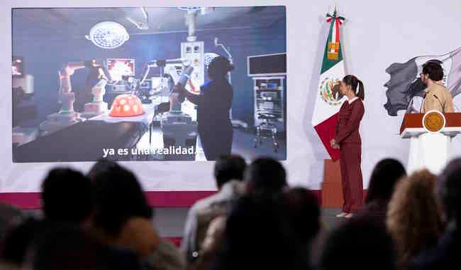 Gobierno de México innova y transforma la atención a la salud en el IMSS, ISSSTE e IMSS Bienestar con equipos modernos: Presidenta